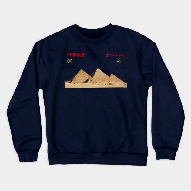 PYRAMIDS Crewneck Sweatshirt by For_her